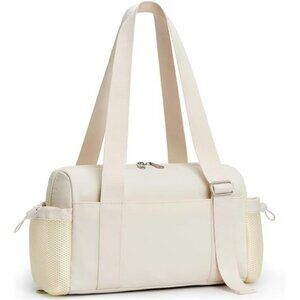 Small Gym Bag for Women Lightweight Travel Duffle Tote with Wet Pocket for Yoga